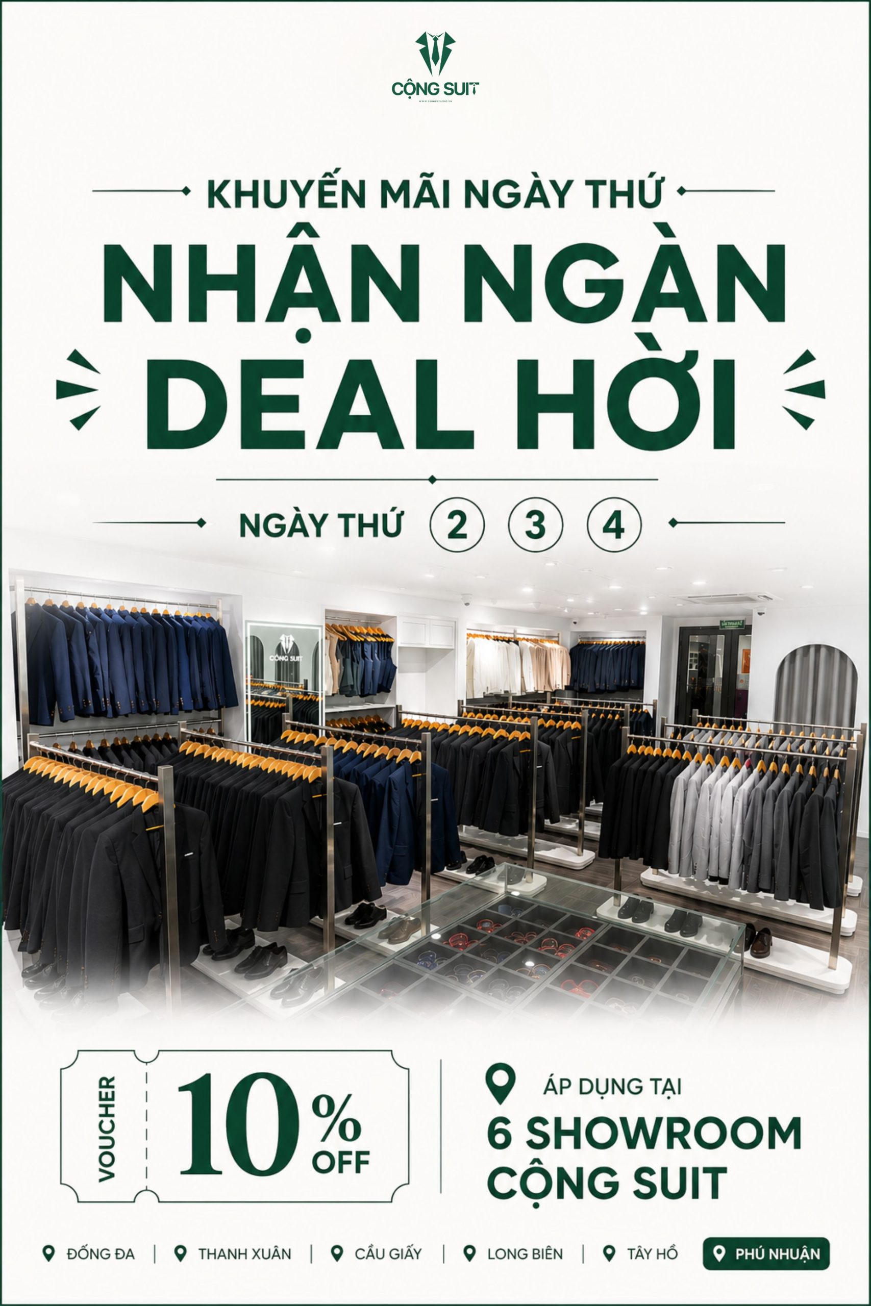 khuyến mãi tại cộng suit