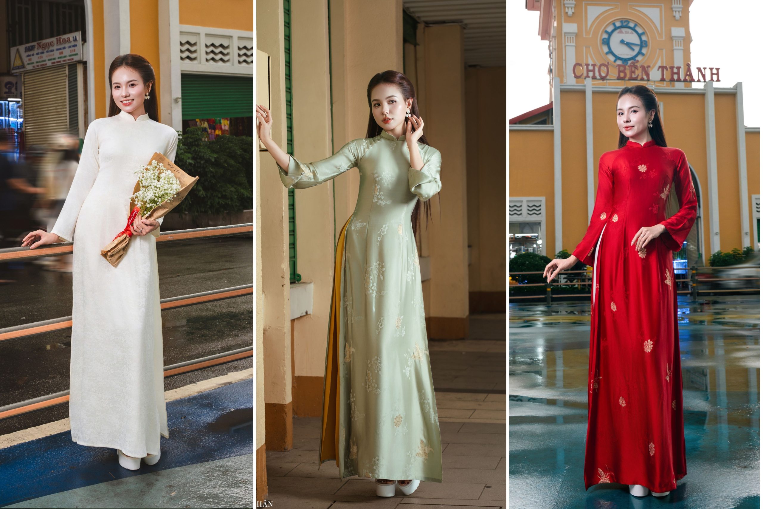 thuê áo dài đẹp chất lượng tại tây hồ