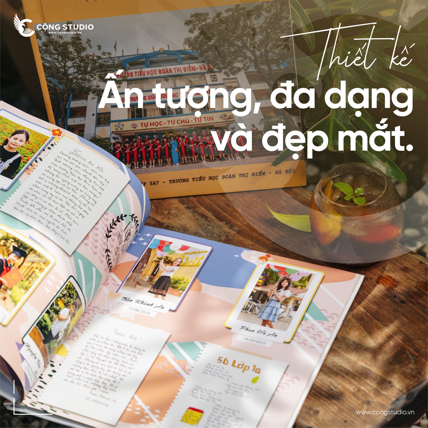 Thiết Kế Mẫu Photobook Kỷ Yếu Đẹp Và Sáng Tạo Được Yêu Thích Nhất!