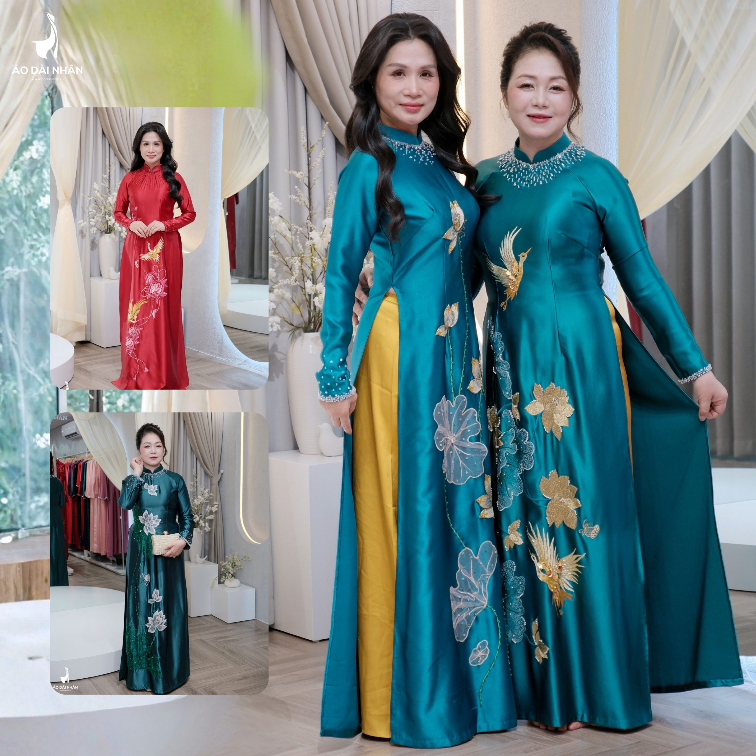 cho thuê áo dài sui gia
