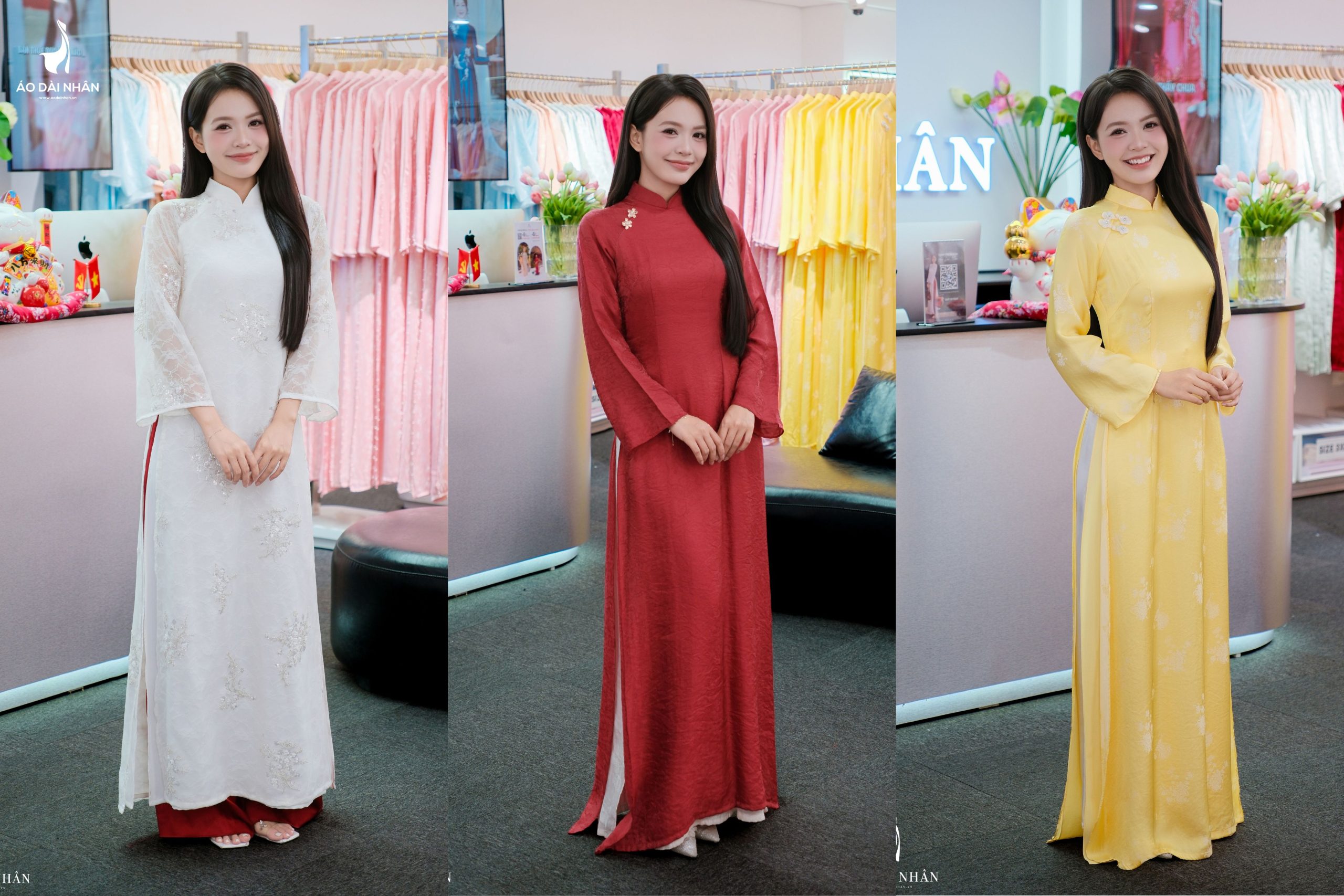 cho thuê áo dài nhân thanh xuân