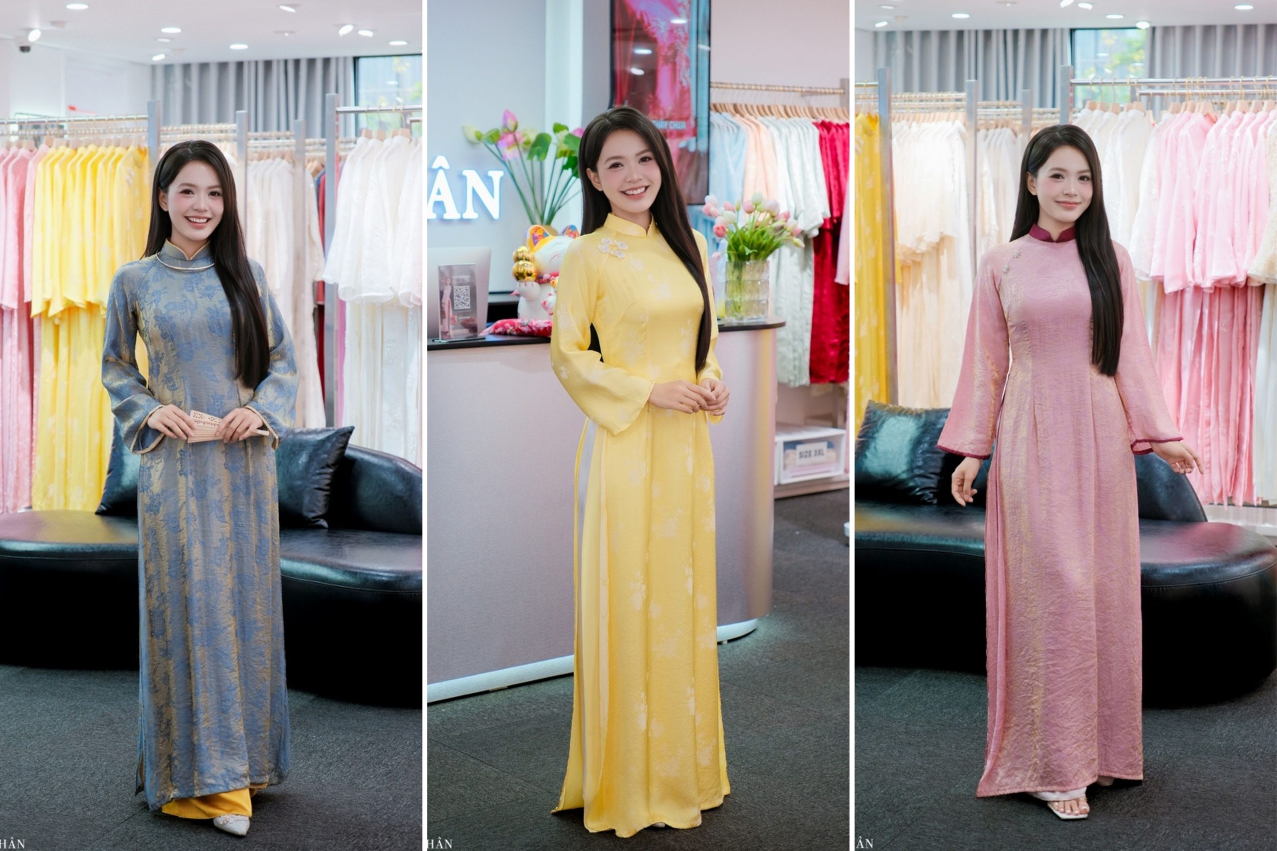 cho thuê áo dài quận Cầu Giấy 