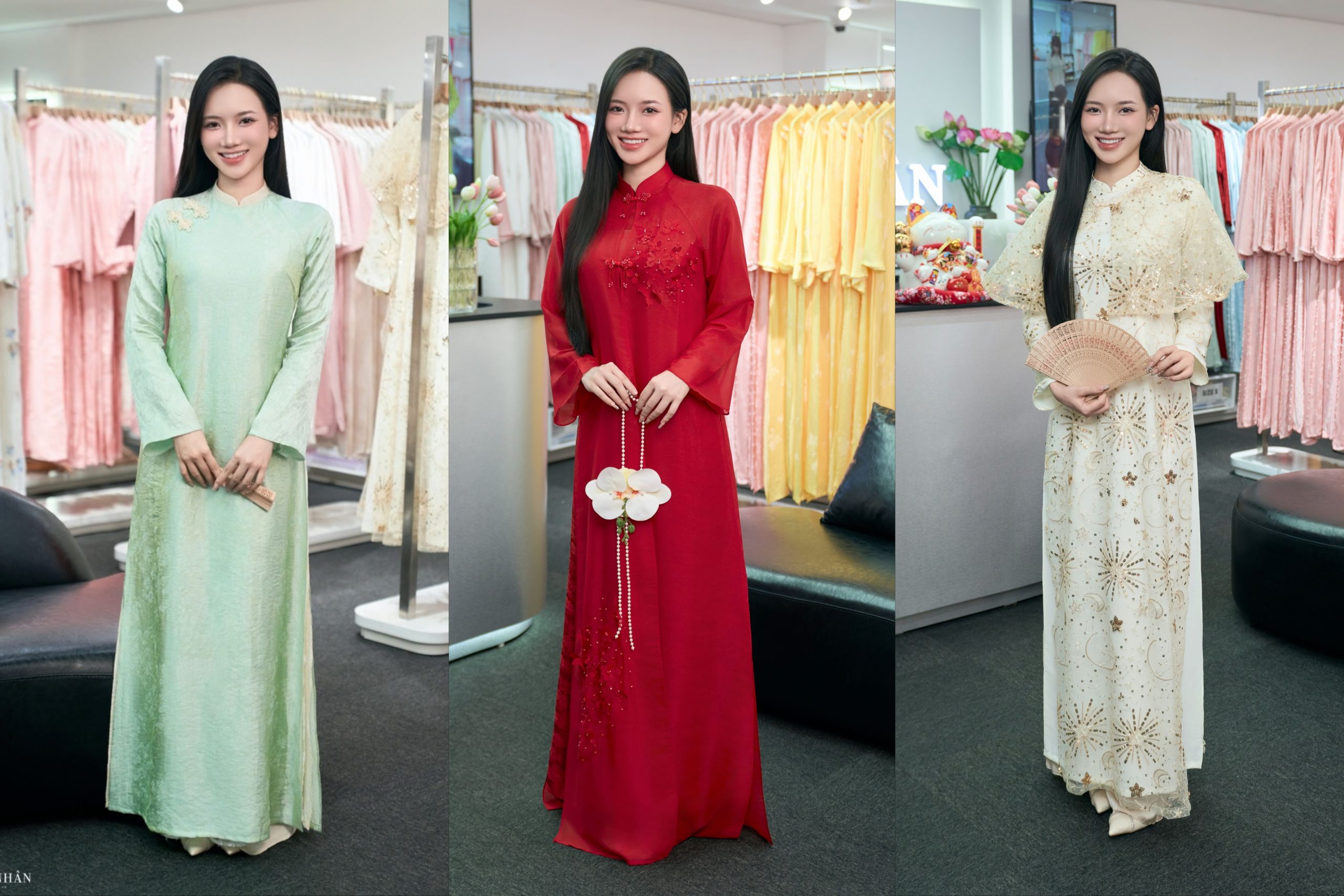 thuê áo dài Hà Nội - Sài Gòn