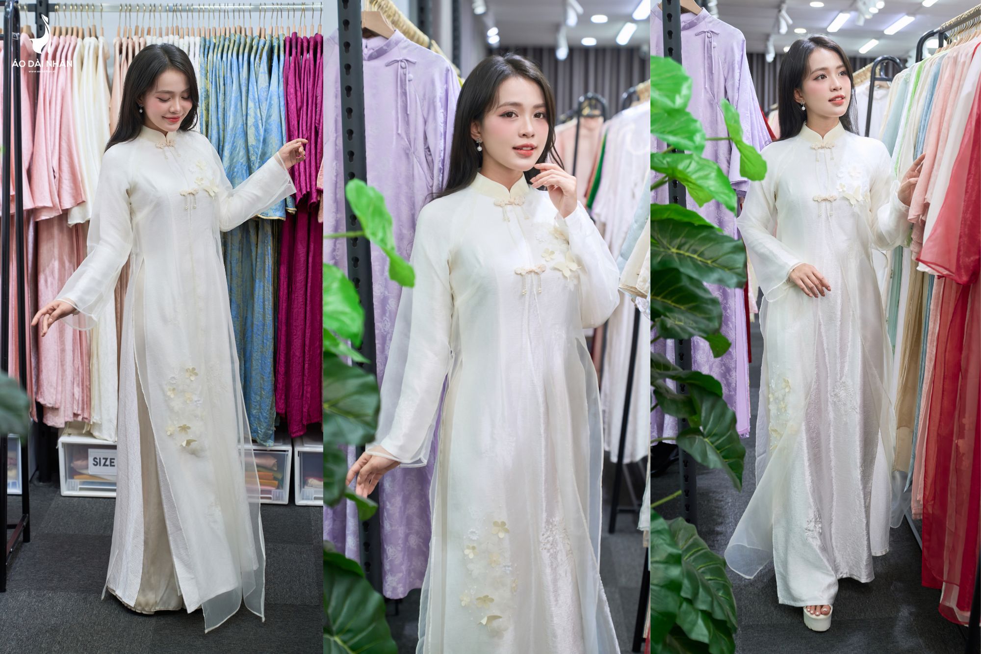 cho thuê áo dài đẹp hà nội - sài gòn