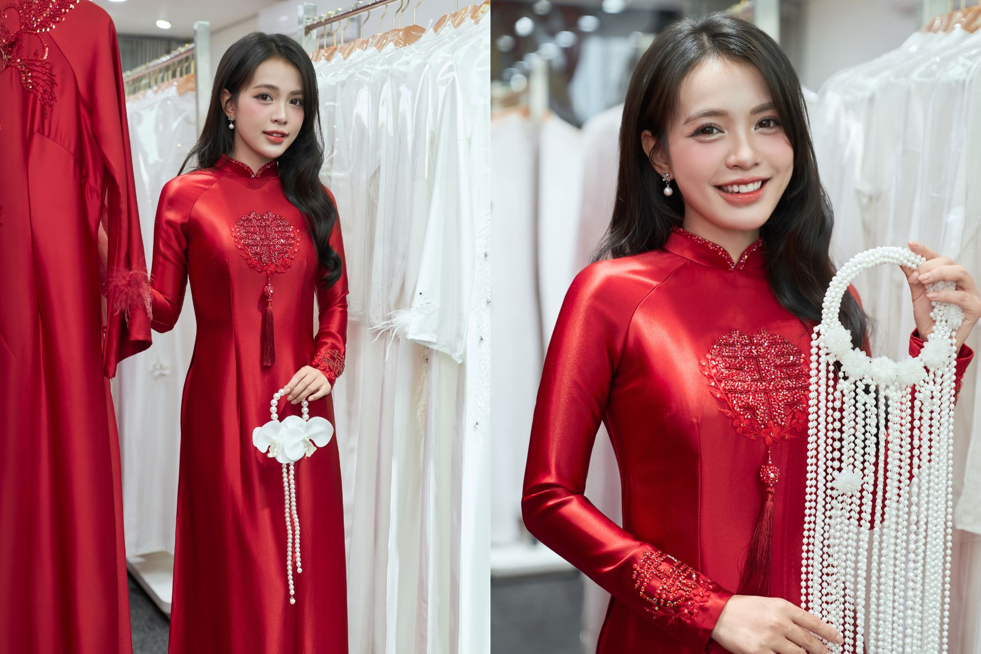 cho thuê áo dài đẹp hà nội - sài gòn