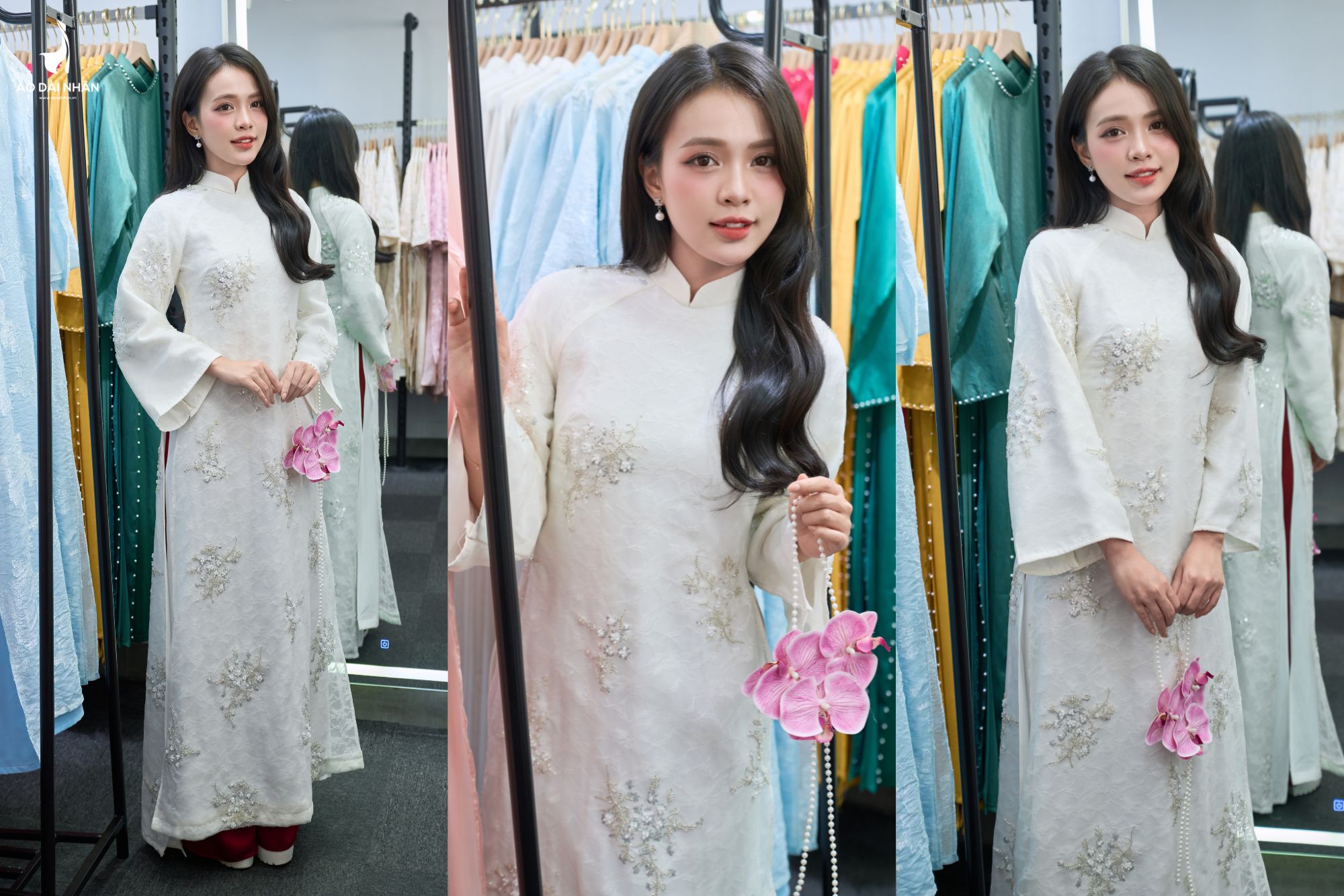 cho thuê áo dài đẹp hà nội - sài gòn