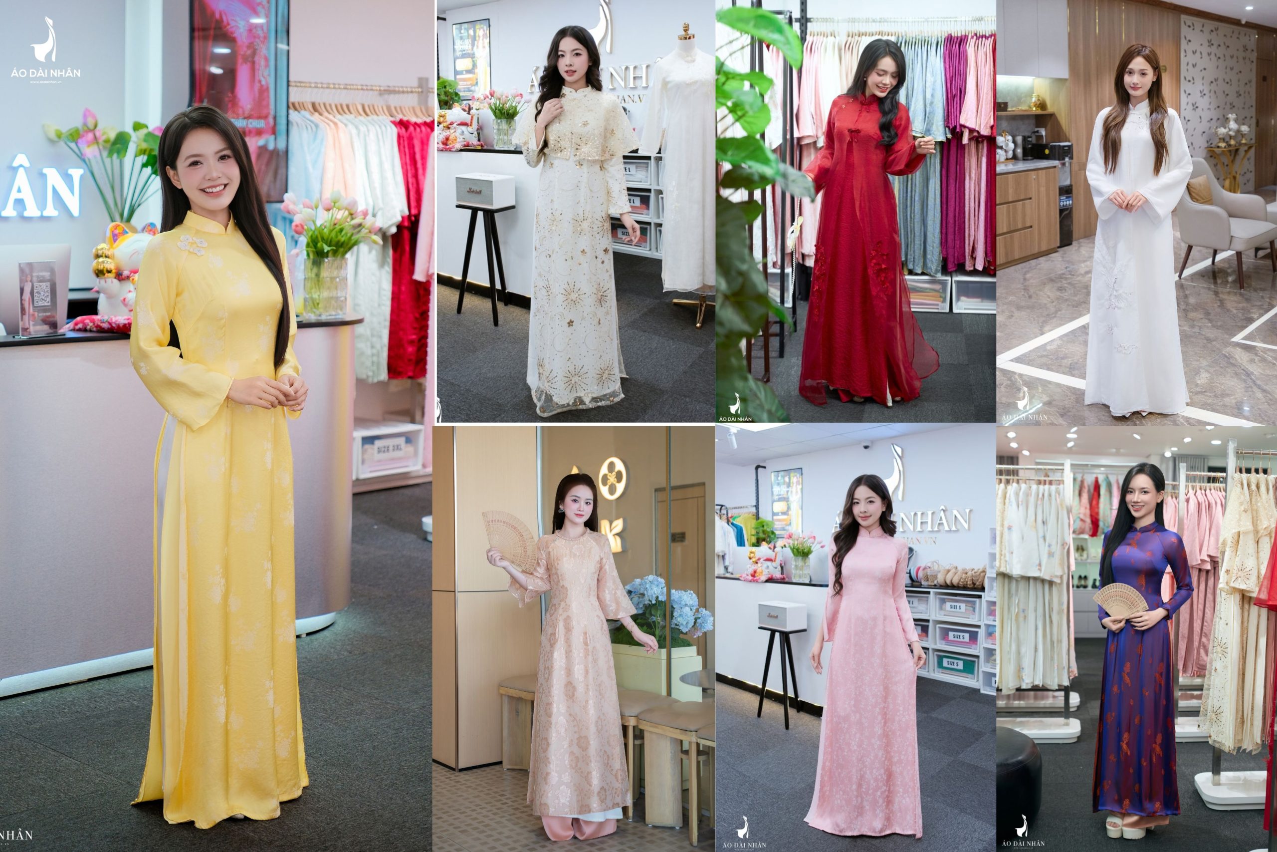 cho thuê áo dài tại thái hà đống đa