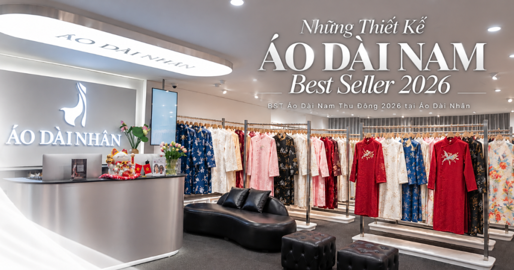 Điểm Danh Những Thiết Kế Áo Dài Nam Best Seller 2026 Tại Áo Dài Nhân