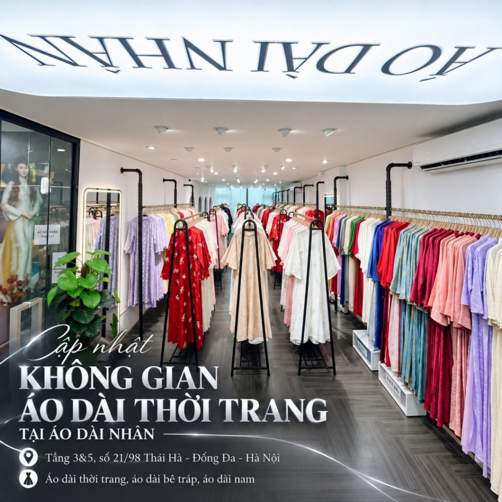 Update Không Gian Áo Dài Thời Trang Tại Áo Dài Nhân Đống Đa
